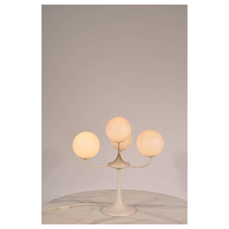 Vintage tafellamp van Max Bill, Zwitserland 1960