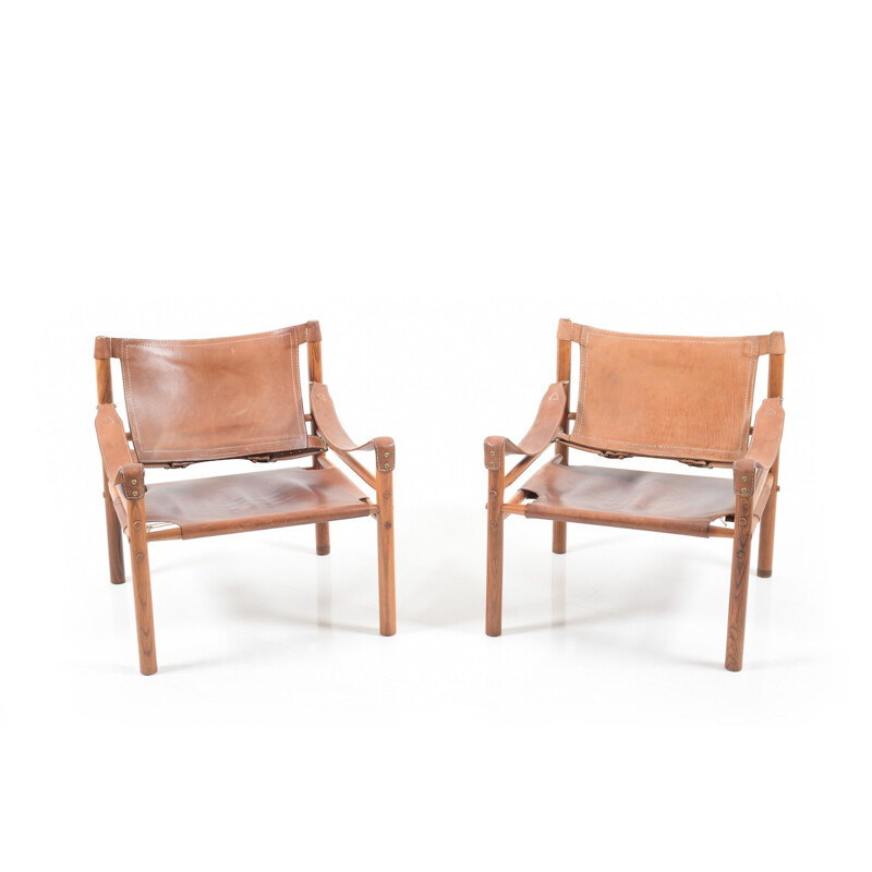 Paire de chaises Sirocco par Arne Norell - 1960