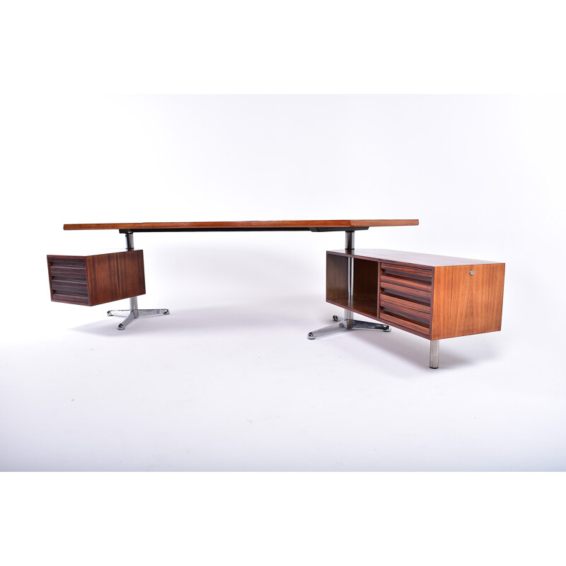 Bureau de direction boomerang par Osvaldo Borsani pour Tecno - 1970