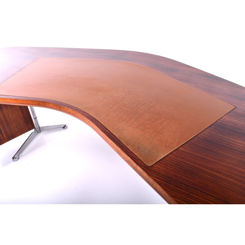 Boomerang executive office by Osvaldo Borsani for Tecno - 1970s