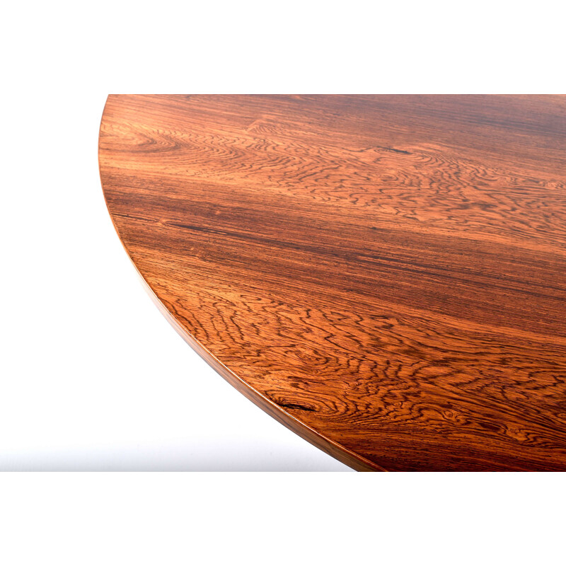 Table in rosewood by Gianfranco Frattini for Bernini - 1950s