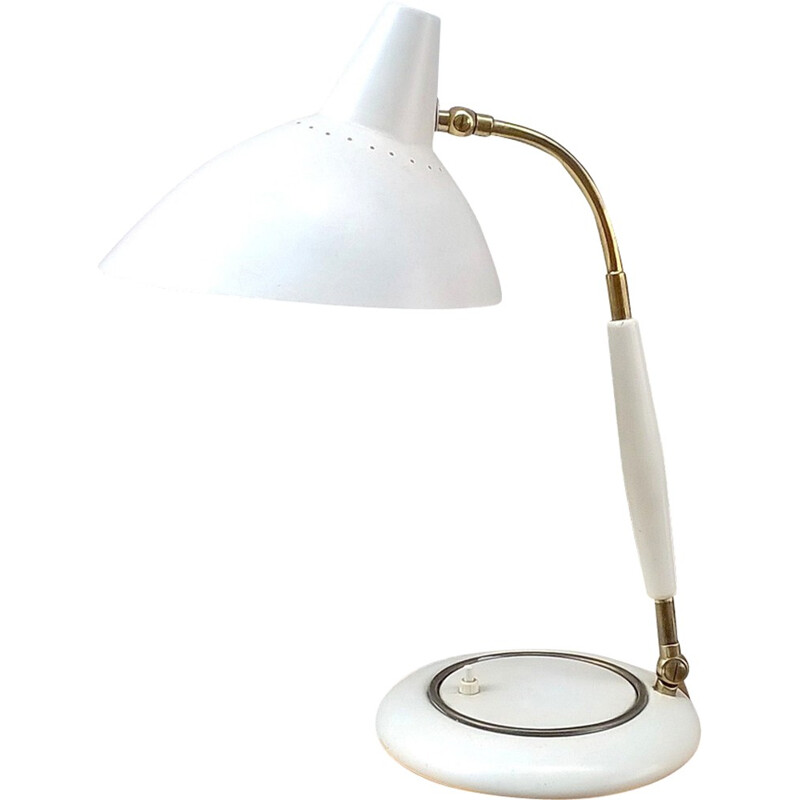 Lámpara de mesa vintage beige de Stilnovo - 1950