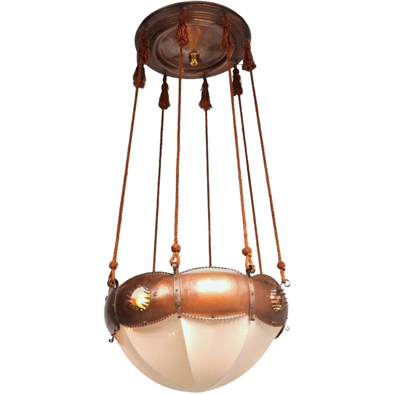 Lámpara de techo vintage de Winkelman