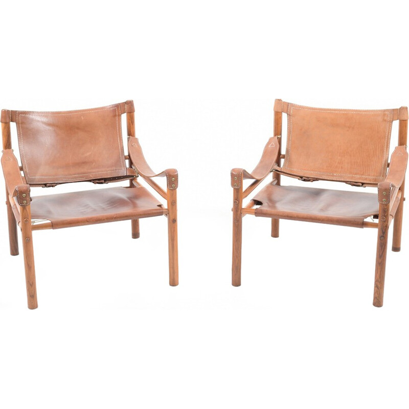 Pair of Sirocco Chairs by Arne Norell - 1960s