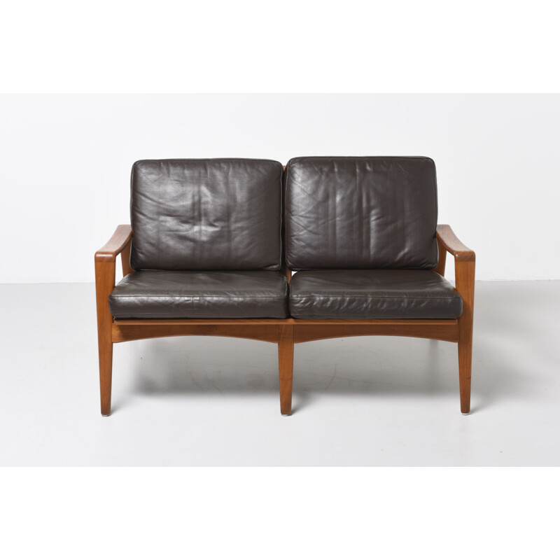 Danish 2 seater sofa by Arne Wahl Iversen for Komfort - 1960s