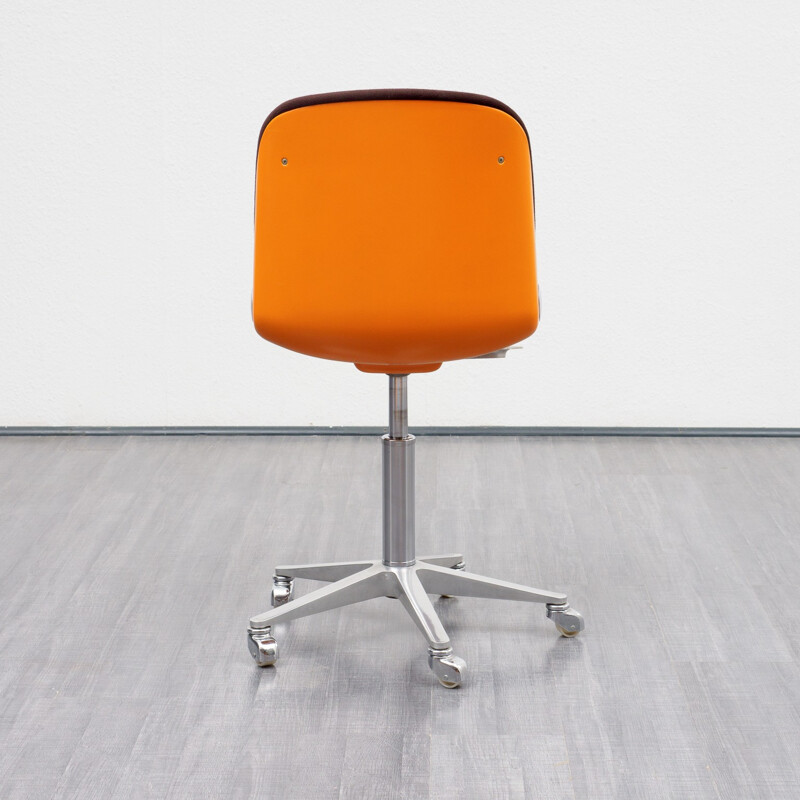 Orange office chair model 2326 by Wilkhahn - 1970s