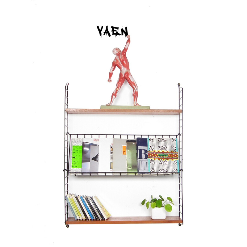 Wall magazine rack by Kajsa and Nisse Strinning - 1948