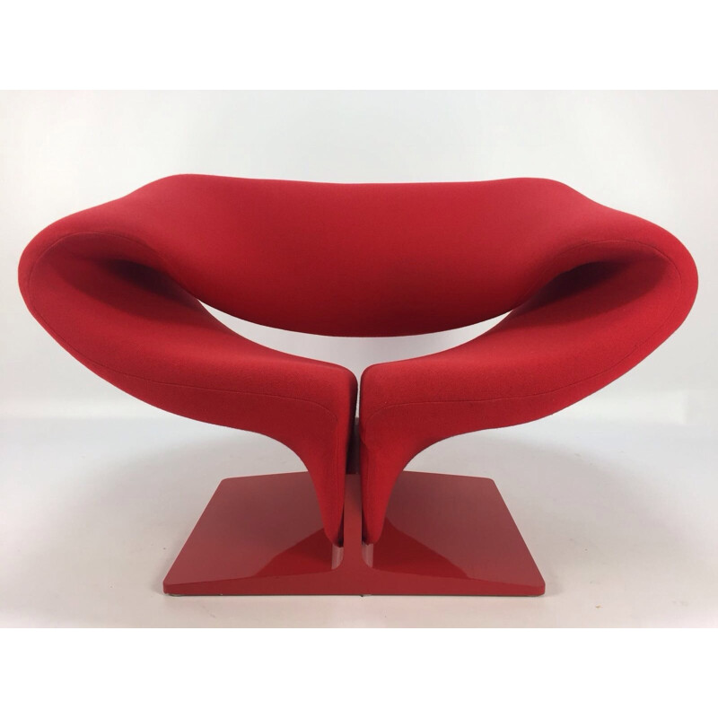 Vintage 'Ribbon' armchair by Pierre Paulin for Artifort - 1970s