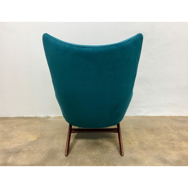 Vintage Reclining Lounge Chair Model 207 by H.W. Klein for Bramin Møbler, Denmark - 1963