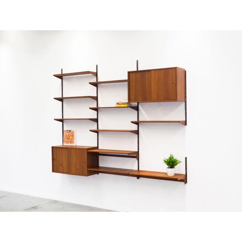 Wall unit by Kai Kristiansen for Feldballes Møbelfabrik - 1950s