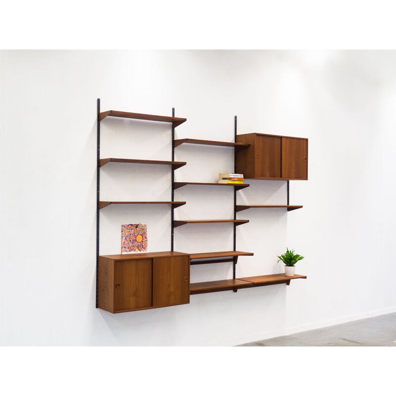 Wall unit by Kai Kristiansen for Feldballes Møbelfabrik - 1950s