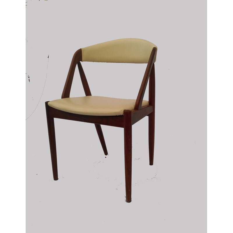 Set of 6 Model 31 dining chairs in teak by Kai Kristiansen for Schou-Andersens Møbelfabrik - 1960s