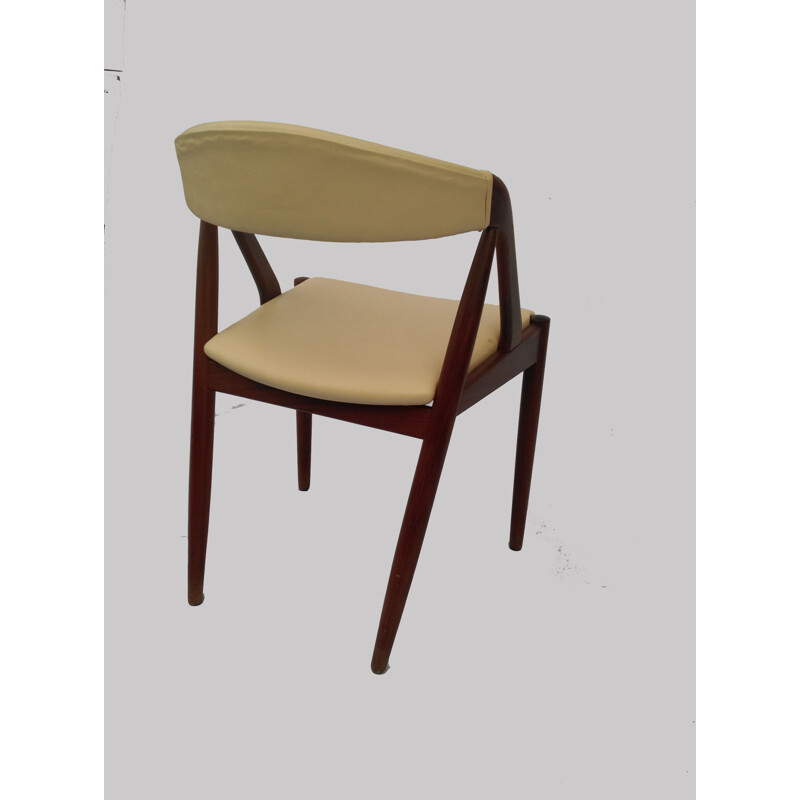 Set of 6 Model 31 dining chairs in teak by Kai Kristiansen for Schou-Andersens Møbelfabrik - 1960s