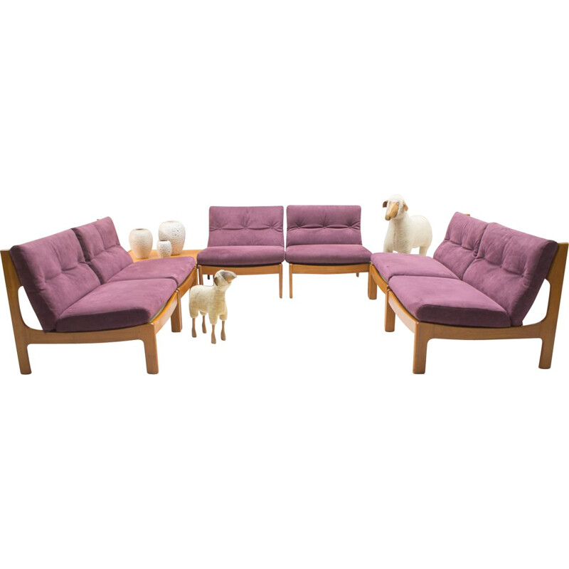 Vintage Scandinavian living room set - 1960s