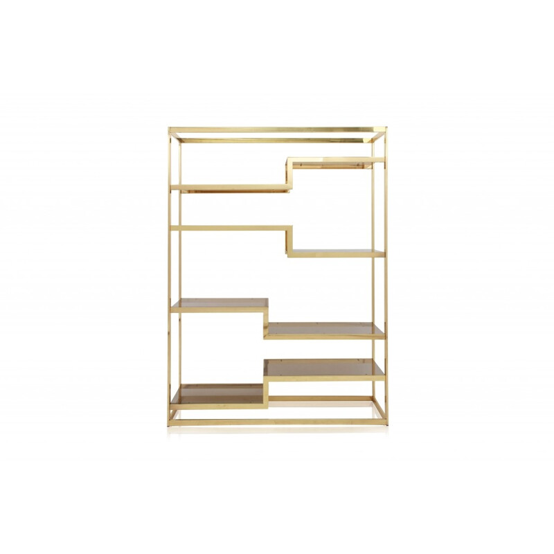 Gold Plated Etagere by Roméo Rega - 1980s