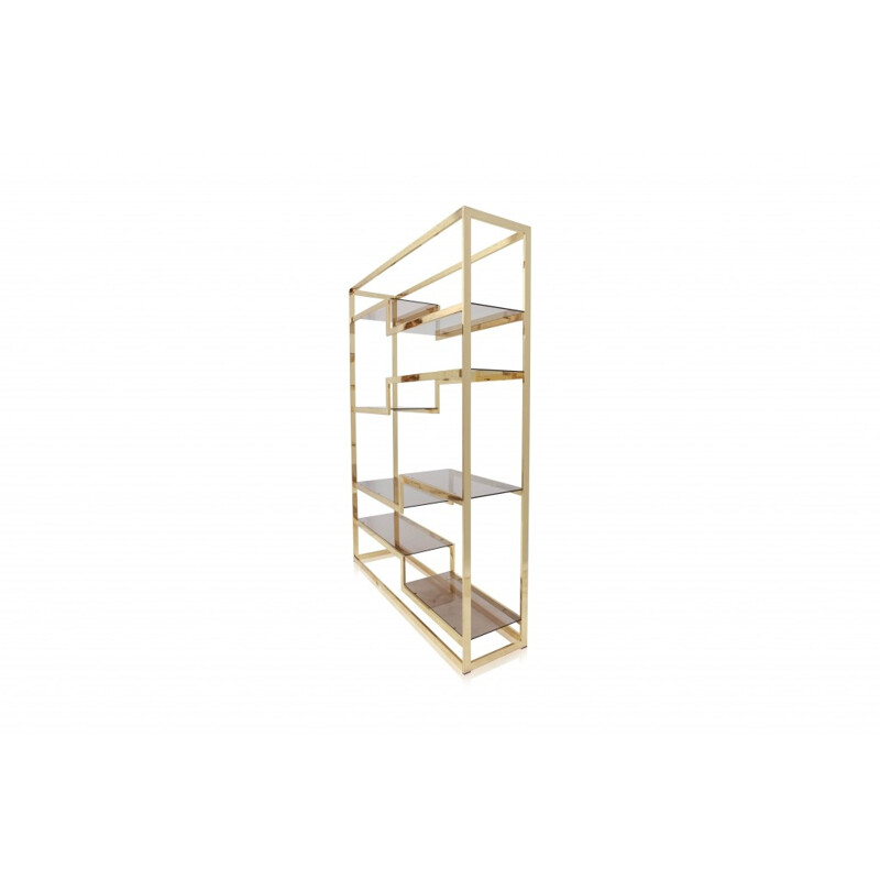 Gold Plated Etagere by Roméo Rega - 1980s