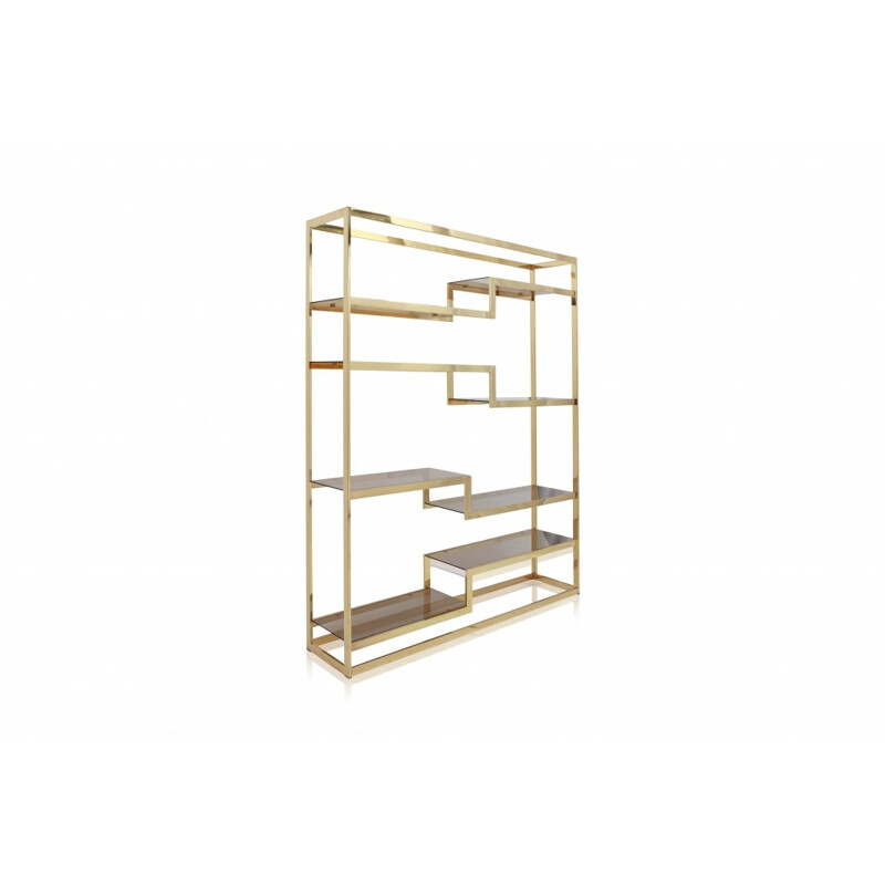 Gold Plated Etagere by Roméo Rega - 1980s