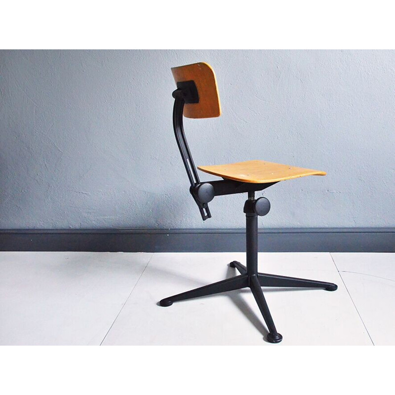 Vintage office chair by Friso Kramer for Ahrend De Cirkel - 1950s