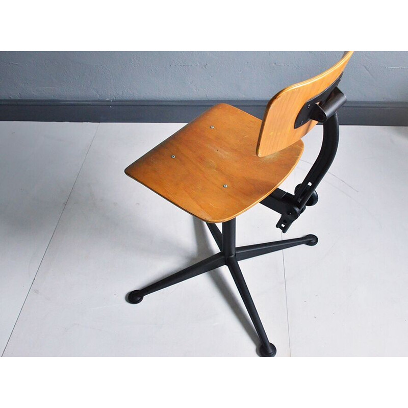 Vintage office chair by Friso Kramer for Ahrend De Cirkel - 1950s