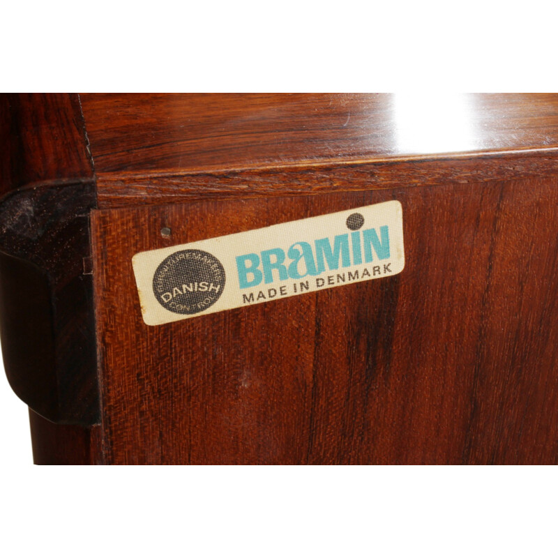 Vintage rosewood sideboard by Bramin - 1950