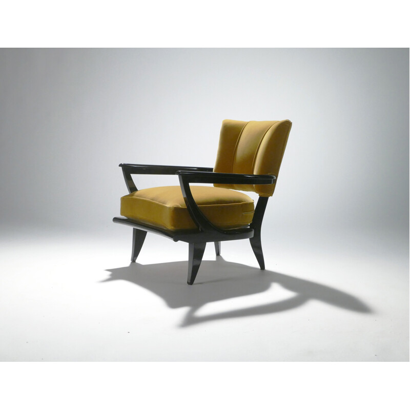 Pair of armchairs by Etienne-Henri Martin for Steiner - 1950