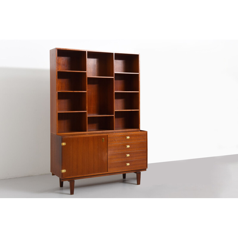 Scandinavian teak bookcase by Peter Løvig Nielsen - 1950