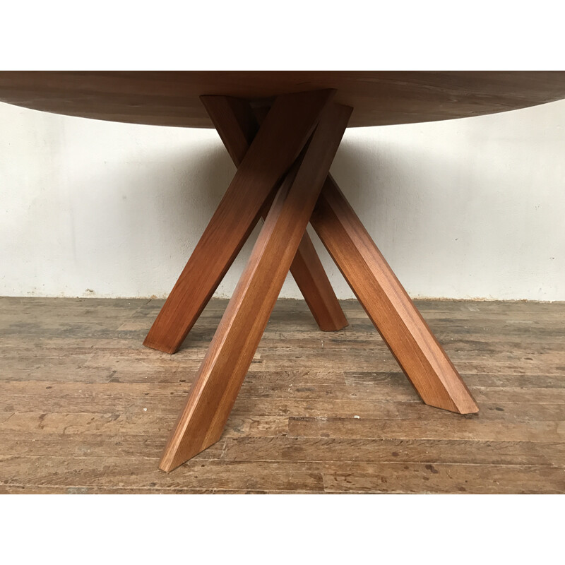 T21 Sfax vintage table by Pierre Chapo - 1970s