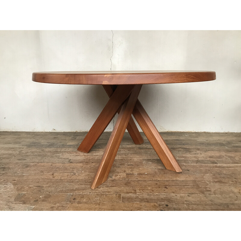 T21 Sfax vintage table by Pierre Chapo - 1970s