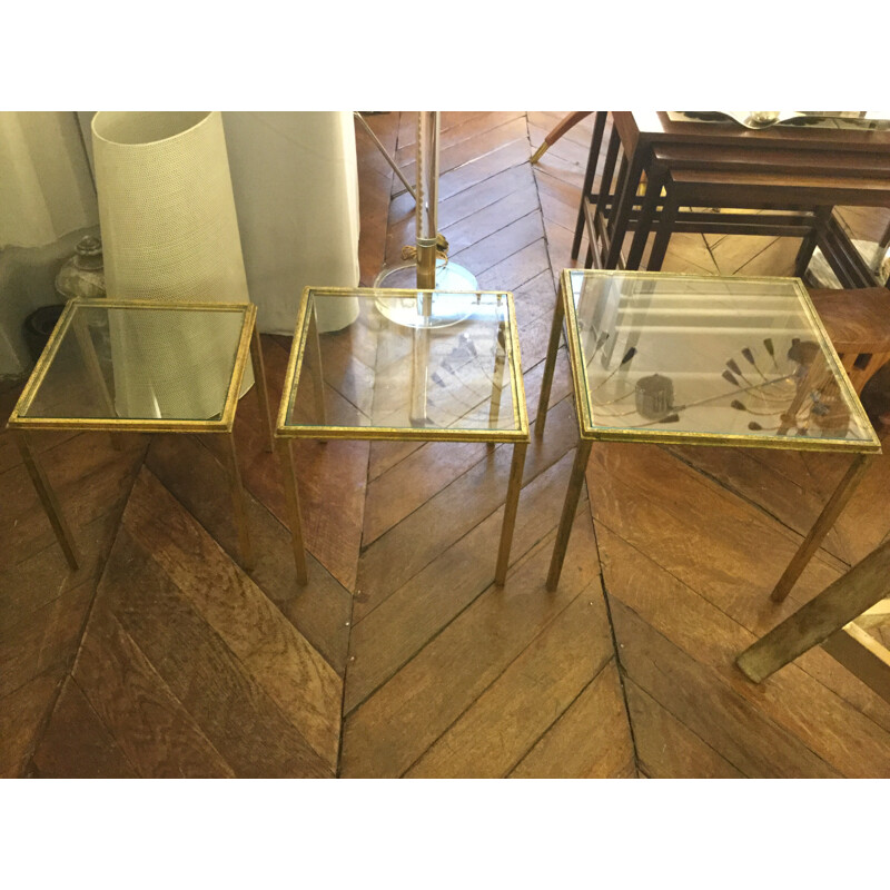 Three nesting tables by Roger Thibier - 1960s