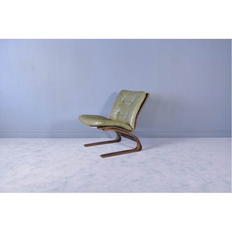 Norwegian Kengu Lounge Chair by Elsa & Nordahl Solheim for Rybo Rykken - 1970s