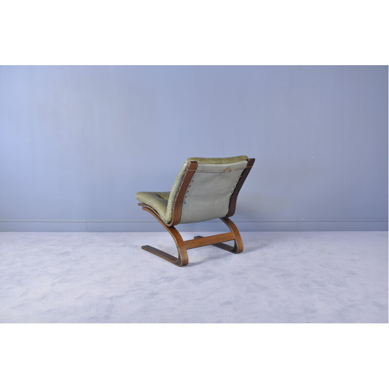 Norwegian Kengu Lounge Chair by Elsa & Nordahl Solheim for Rybo Rykken - 1970s