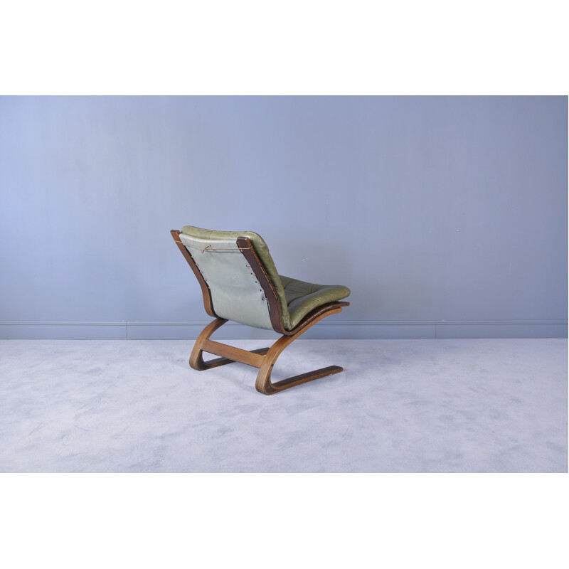 Norwegian Kengu Lounge Chair by Elsa & Nordahl Solheim for Rybo Rykken - 1970s