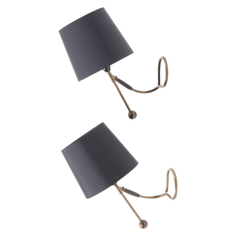 Pair of Table or Wall Lamps by Le Klint - 1960s