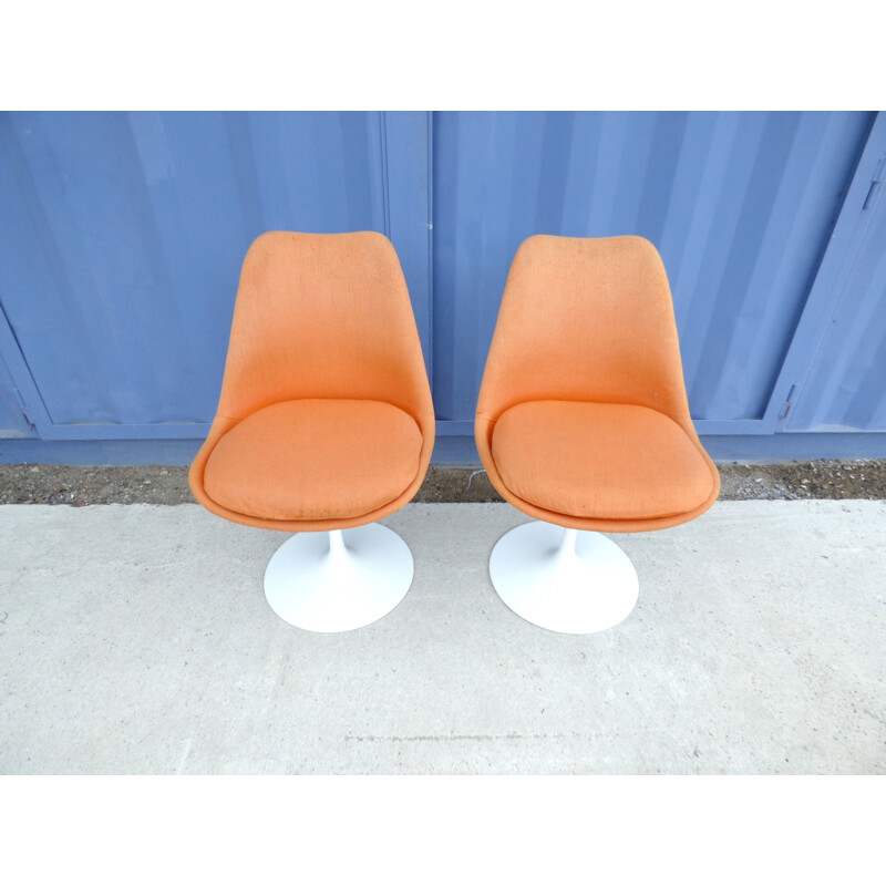 Paire de chaises tulipe par Eero Saarinen pour Knoll - 1960 