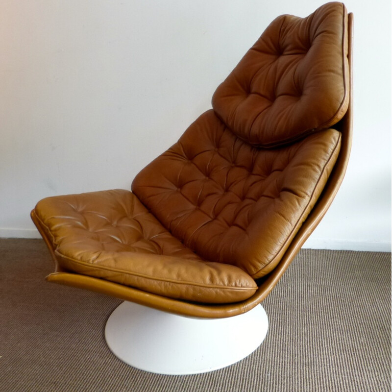 Fauteuil F590, Geoffrey HARCOURT- années 70