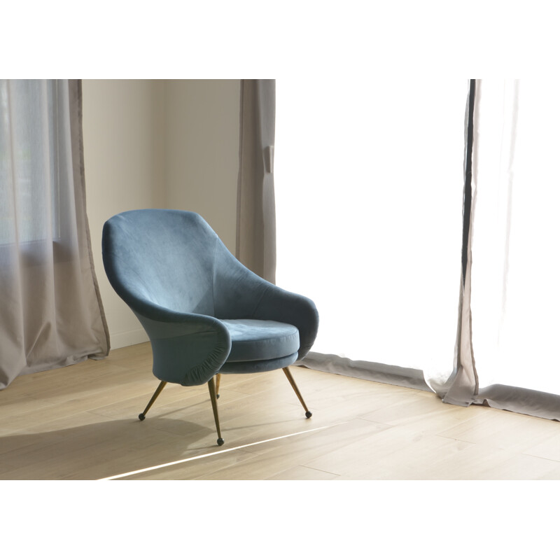 Vintage armchair by Marco Zanuso for Arflex - 1950s