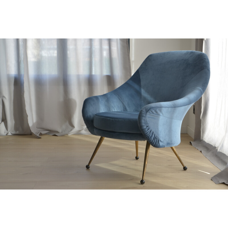 Vintage armchair by Marco Zanuso for Arflex - 1950s