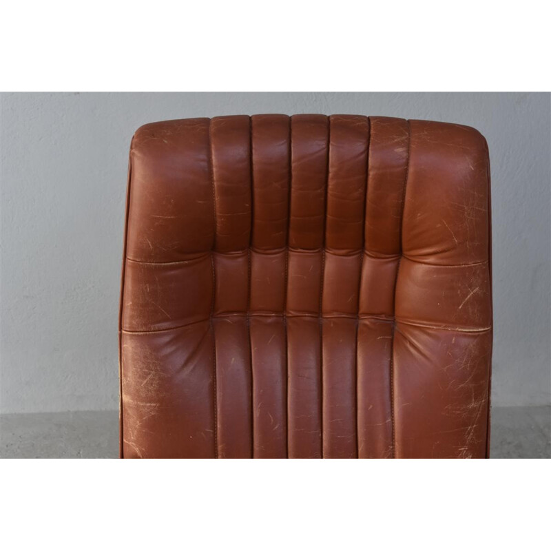 Set of 3 armchairs P128 by Osvaldo Borsani for Tecno - 1970s