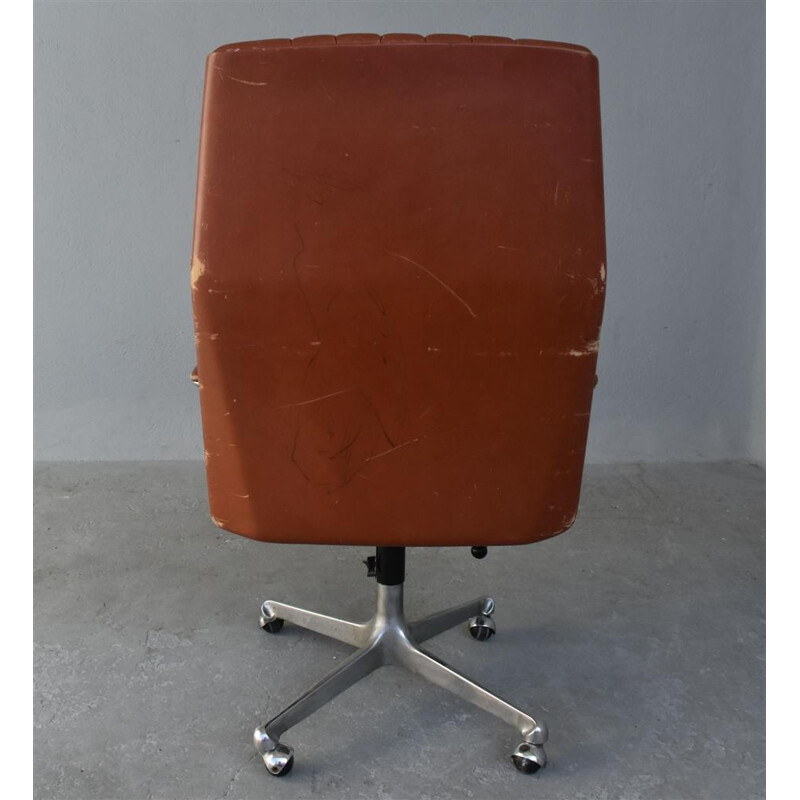 Suite de 3 fauteuils P128 par Osvaldo Borsani pour Tecno - 1970
