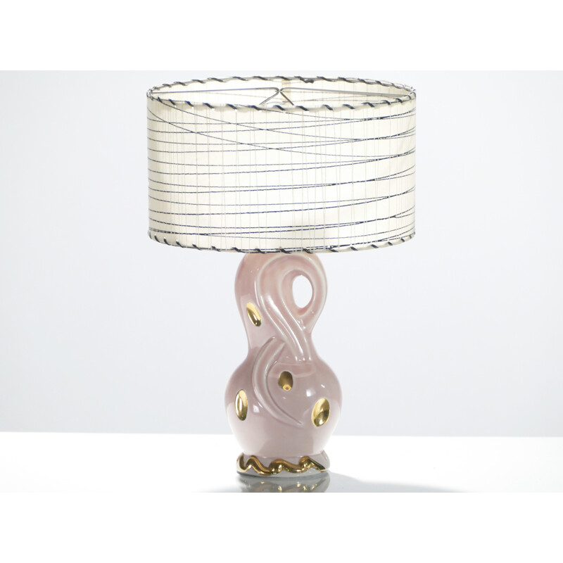 Paire de lampes de chevets en céramique - 1960