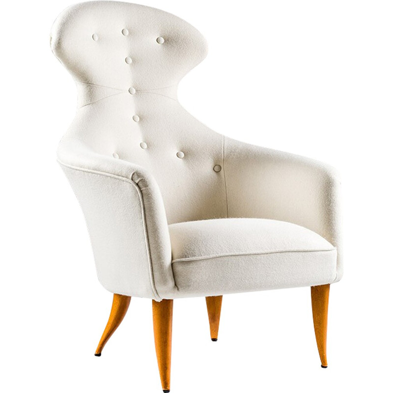 Lounge armchair "Stora Eva" by Kerstin Hörlin Holmqvist for Nordiska Kompaniet - 1950s