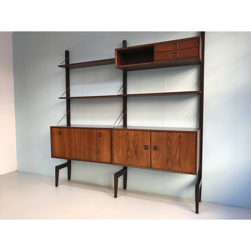 Vintage Topform Rosewood wall unit by Louis van Teeffelen - 1960s