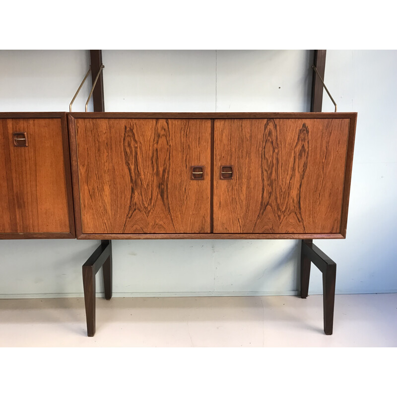 Vintage Topform Rosewood wall unit by Louis van Teeffelen - 1960s