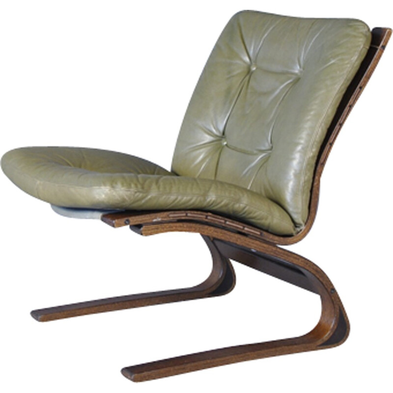 Norwegian Kengu Lounge Chair by Elsa & Nordahl Solheim for Rybo Rykken - 1970s