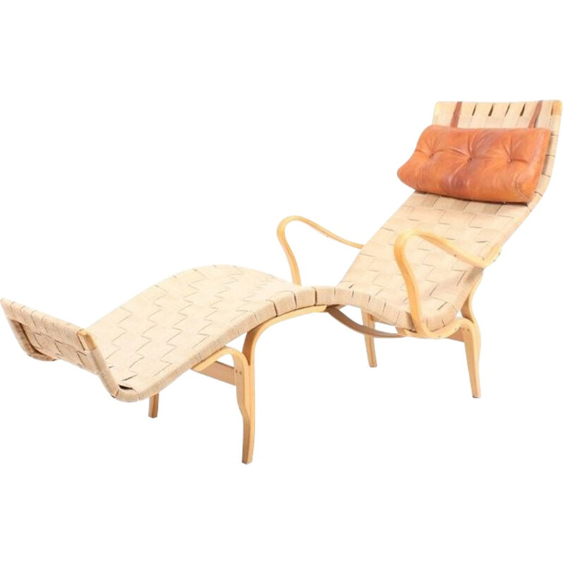 Lounge Chair Model Pernilla 3 by Bruno Mathsson - 1970s