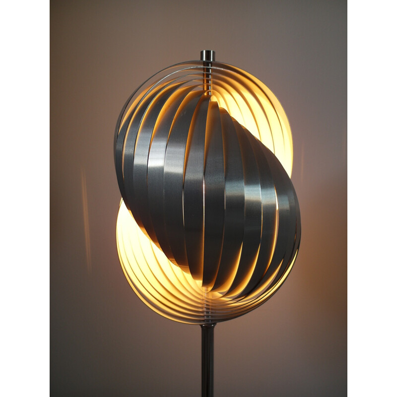 Vintage floor lamp by Henri Mathieu for Mathieu Lustrerie - 1970