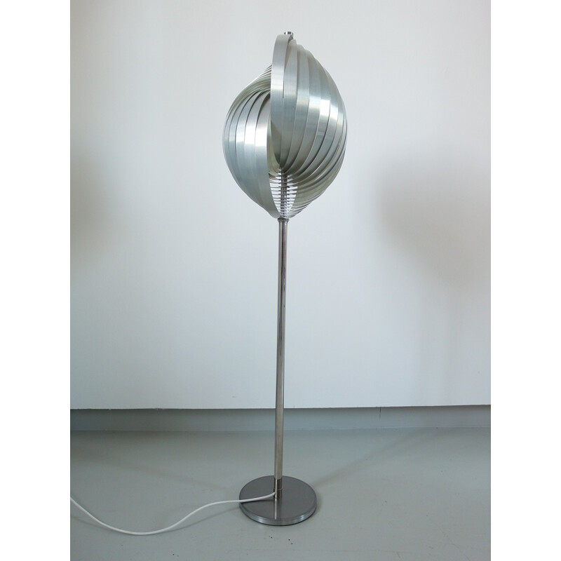 Vintage floor lamp by Henri Mathieu for Mathieu Lustrerie - 1970