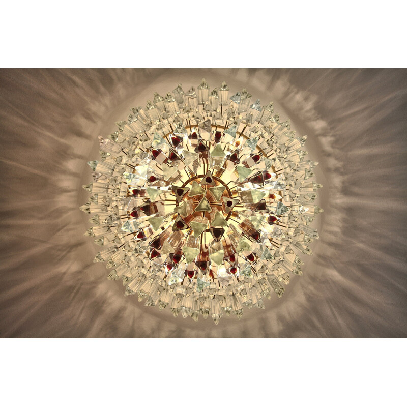 Ceiling lamp in Murano glass by Paolo Venini - 1960s
