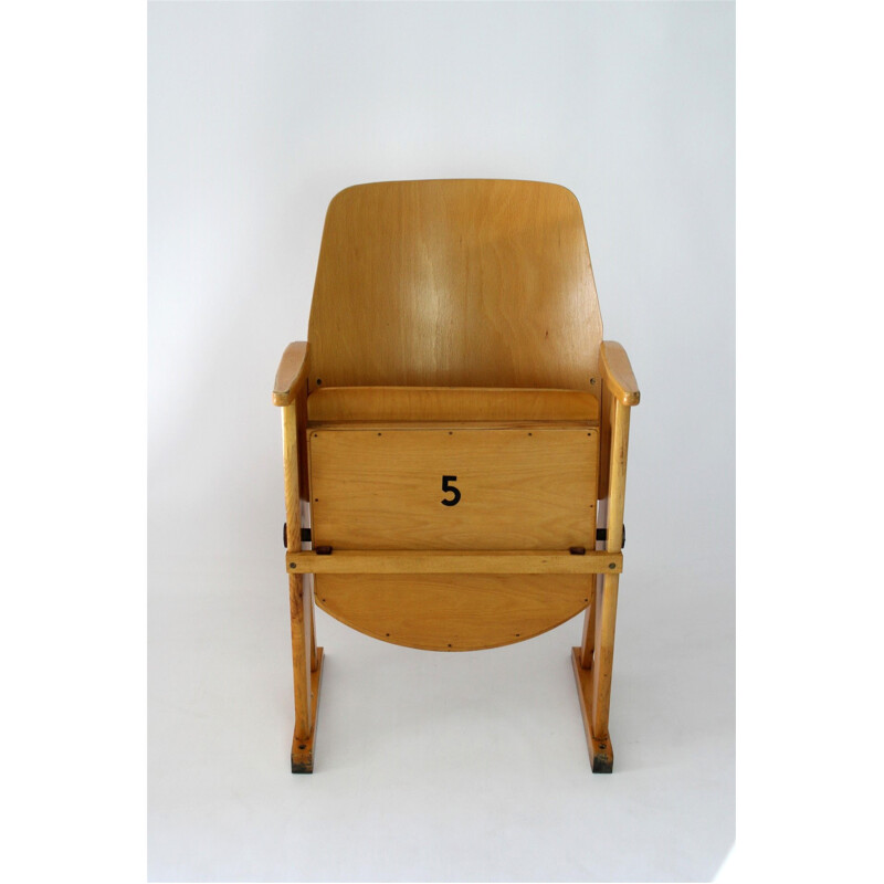 Vintage Cinema Seat by Thonet for Ton - 1960s