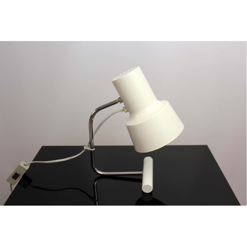 White Table Lamp by Josef Hurka for Napako - 1960s